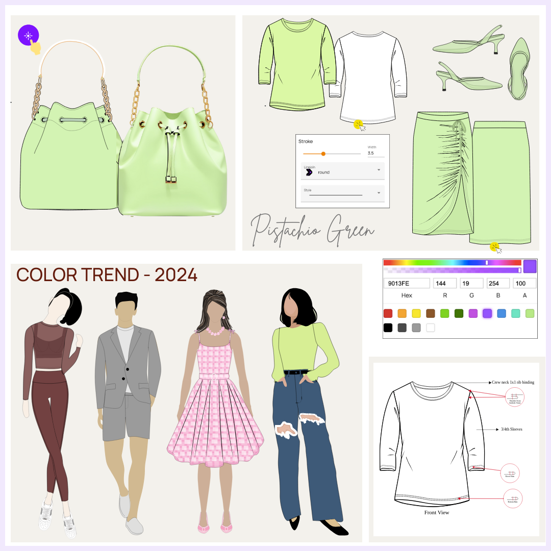 Top 10 Color Trend-Inspired Illustrations of 2024