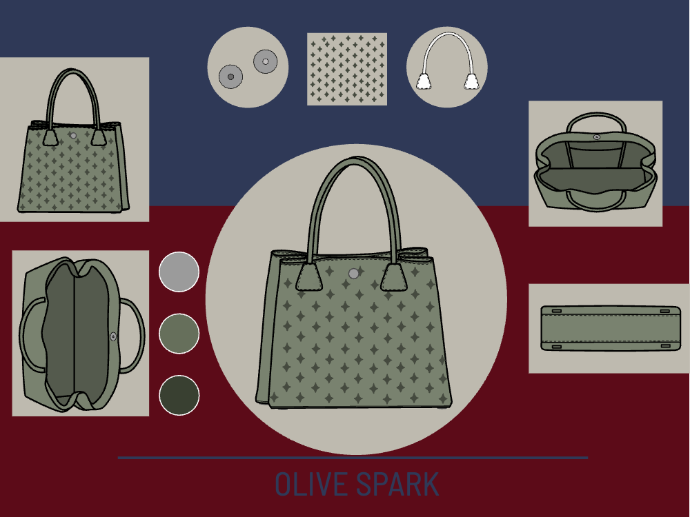 Olive Spark Sketches and Templates Moodboard