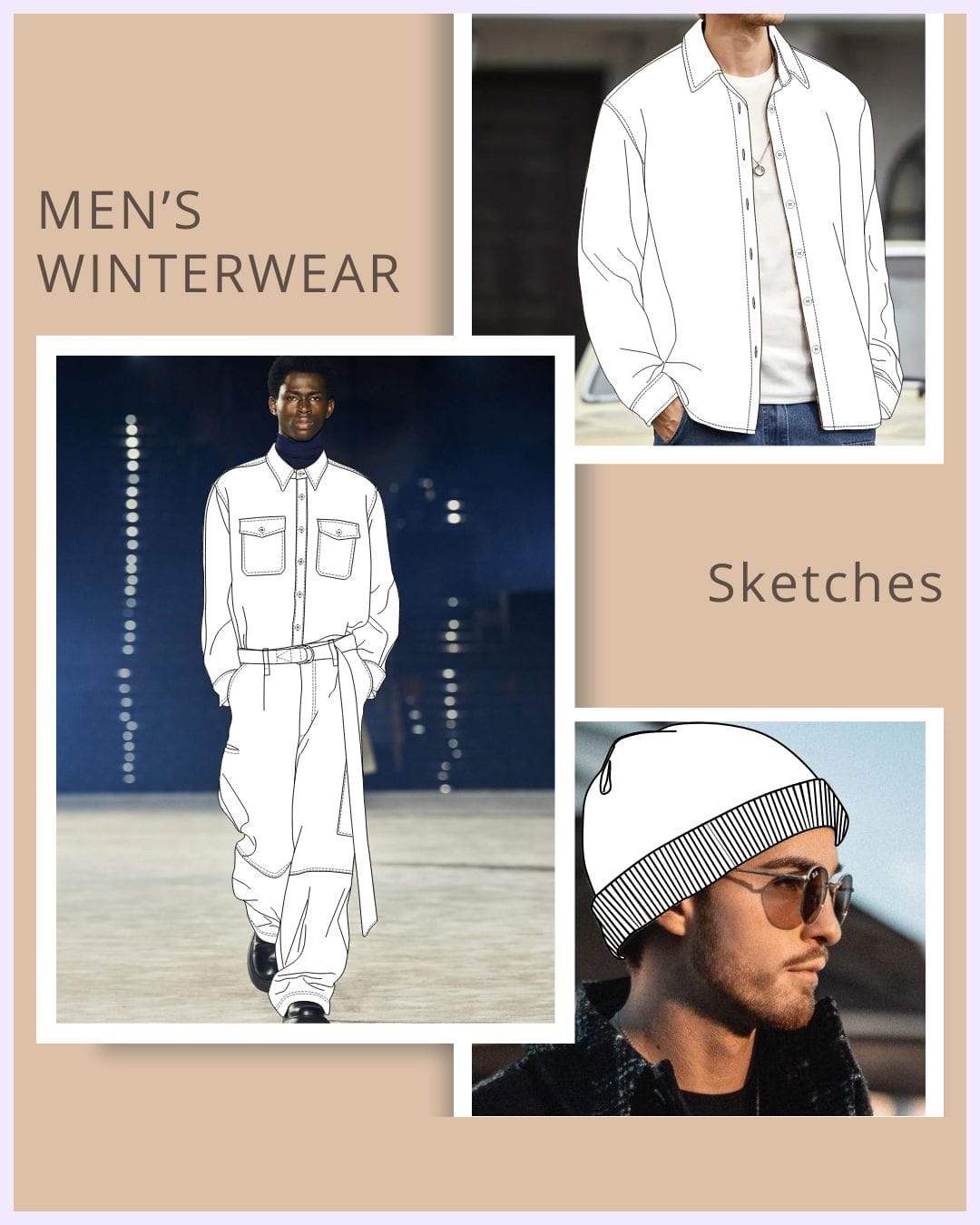 10 Best Men's Winter Wear Sketches