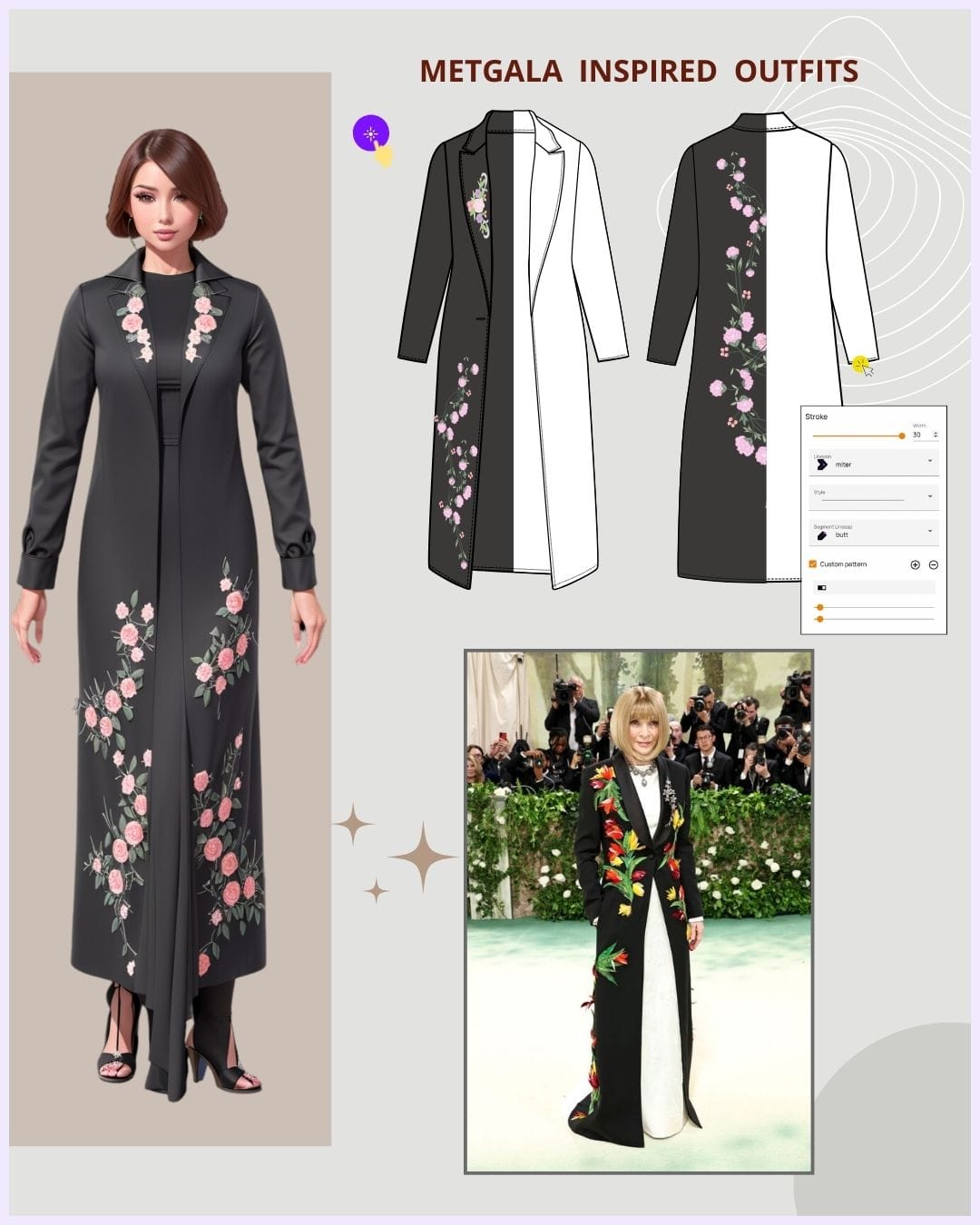 Top 10 Met Gala-Inspired Outfit Sketches of 2024