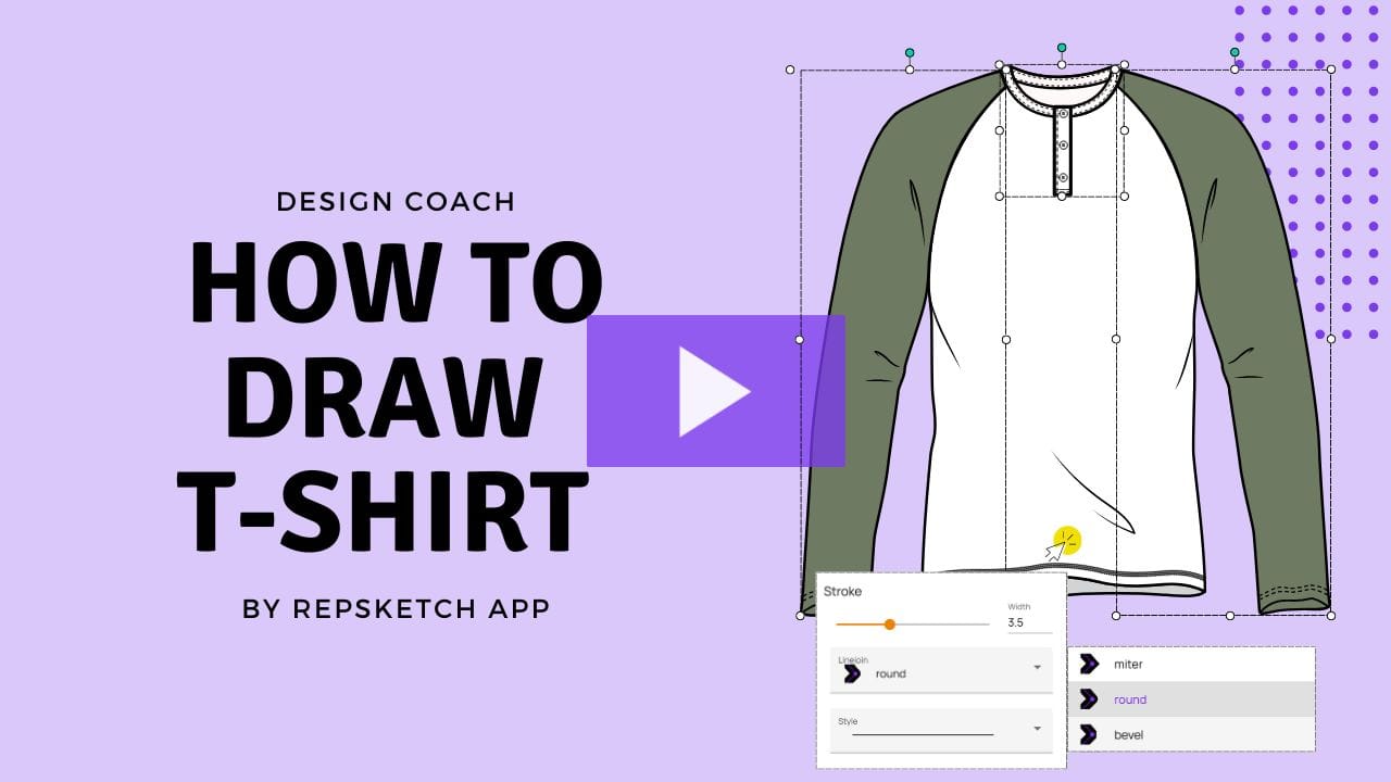 How to draw a t-shirt graphic