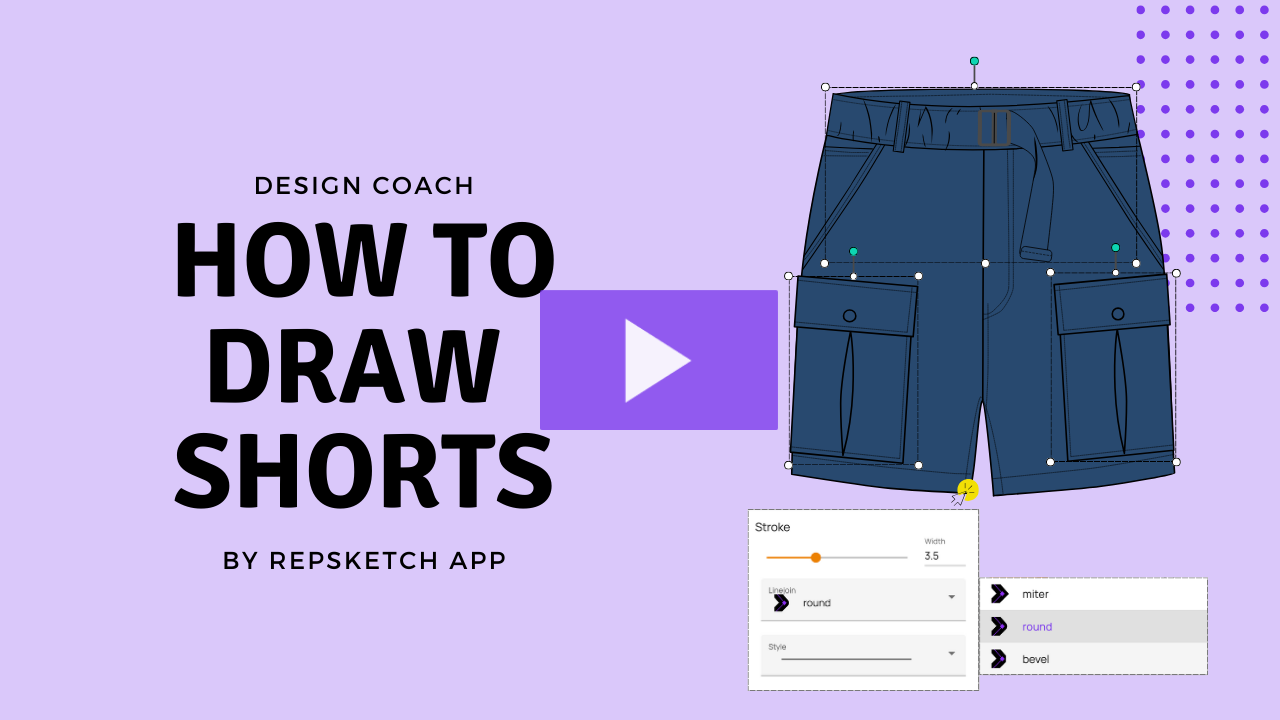 Design Coach: How to draw shorts